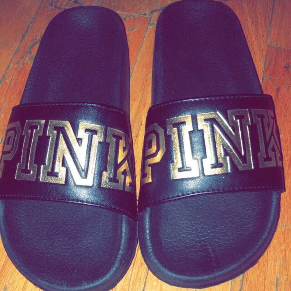 Pink Victoria’s Secret slides
